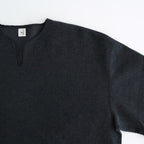 Rough&Smooth Thermal Over NeckL/S #HeatherCharcoal [bROOTS24F30F25]