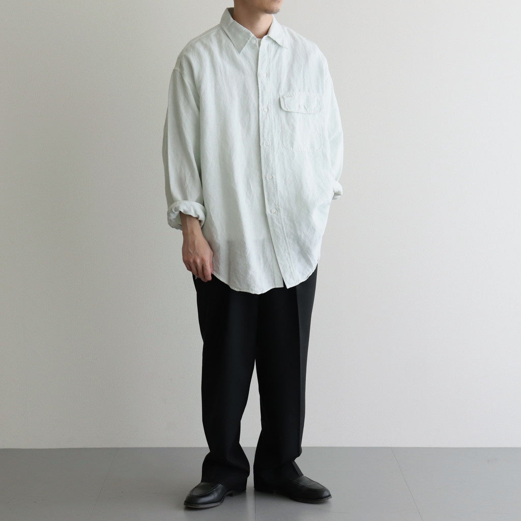 VISCOSE LINEN SH #SAX [17051 50020]