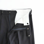 REGULAR FIT STRAIGHT TROUSERS #CHARCOAL GRAY [M26C06PT02C]