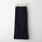 Wool RIB Skirt #Black [BHSW25F4F26]