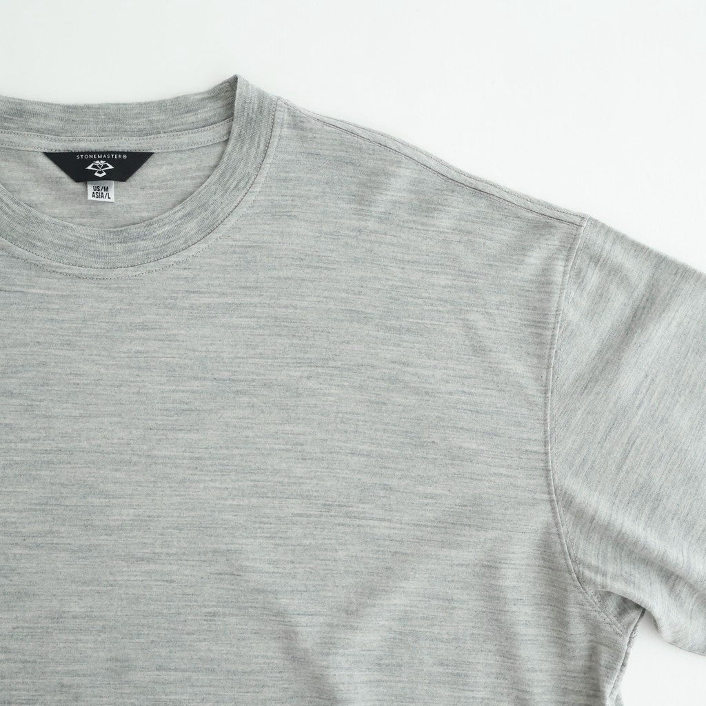 Washable Japanese Merino L/S Tee #GREY [SM61MC002]