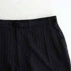 Striped Field Pants #Black [N25SC029]
