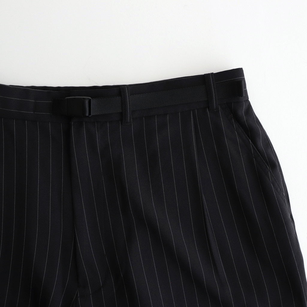 Striped Field Pants #Black [N25SC029]