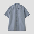 后背褶皱短袖衬衫 #OLD SAX [PMAT-SS04]