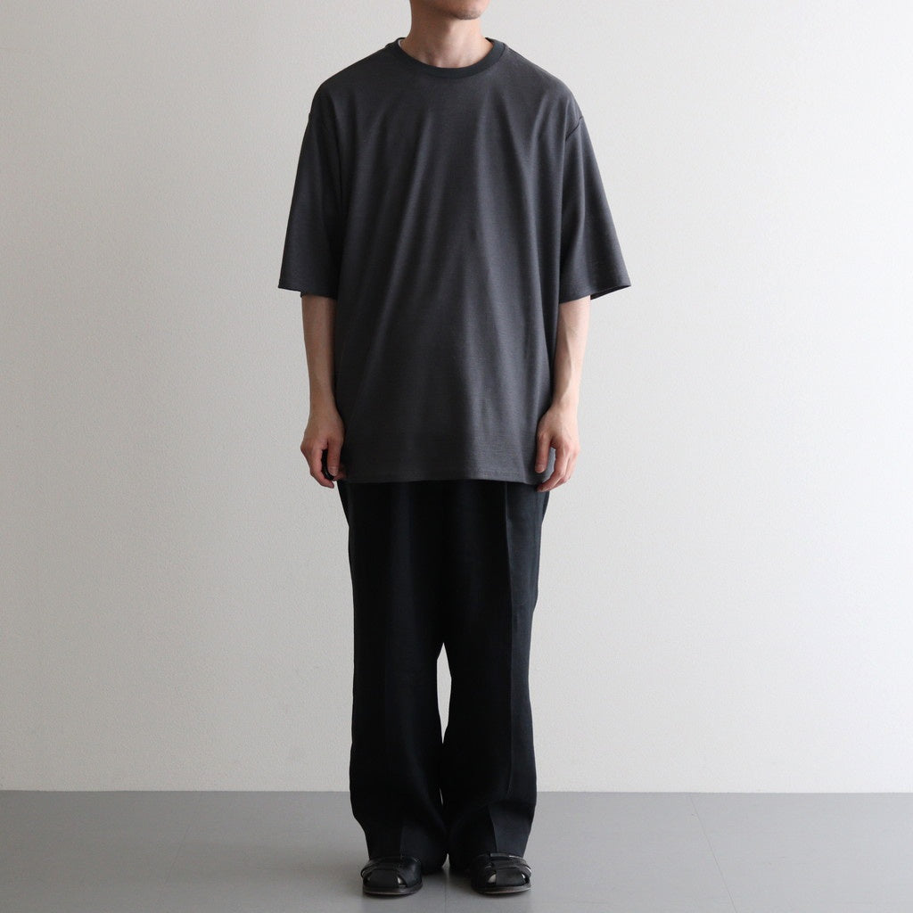 CREW NECK TEE #M.GRAY [M25B02CS01B]