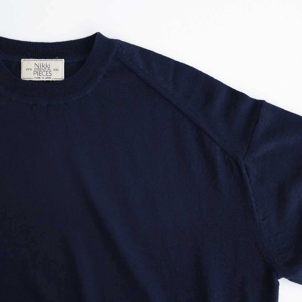 Wool Crewneck #Navy [NEP-AW2521W]