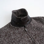 LOOP TWEED SEAM POCKET BLOUSON #HERRINGBONE LOOP TWEED [26W-BIS-JK26H]