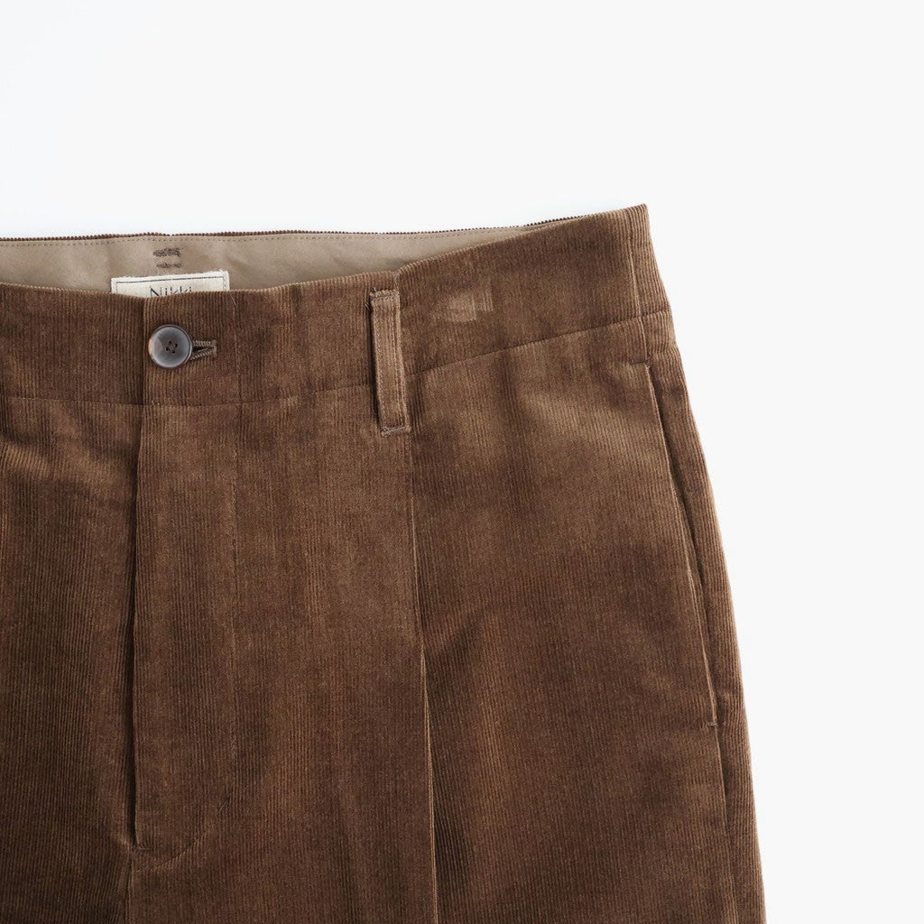 Finx Cotton Corduroy Wide Trousers #Lt. BROWN [NEP-AW2659 ]