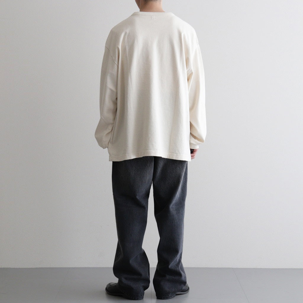 Co/Silk Nep Tee L/S #Ivory [BHS26S031]