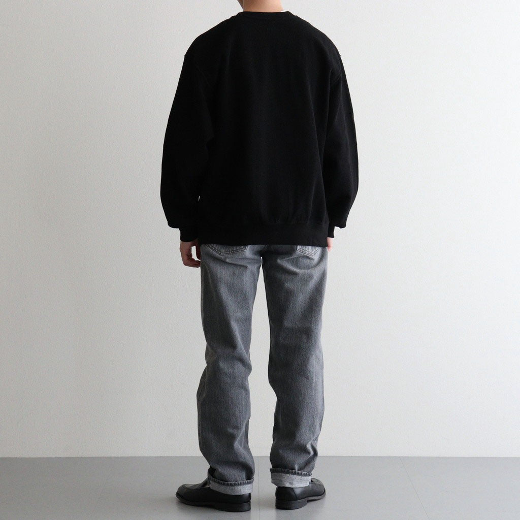 Selvage Denim Straight Pants #Vintage Black [S26FC076]