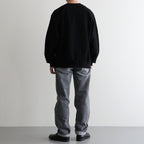 Selvage Denim Straight Pants #Vintage Black [S26FC076]