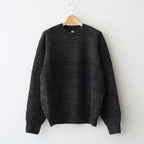 Baby Alpaca Knit P/O #MelangeDarkBrown [BHS25F013]