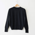 REVIVAL SOFT SILK CREW NECK #BLACK [BN-26SL-033]