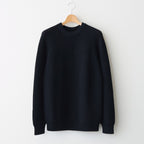 SIGNATURE CREW NECK #BLACK [BN-26FM-047]