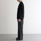 Wool Tuckless Waide Trousers #BROWN GRAY [NEP-SS2502M]