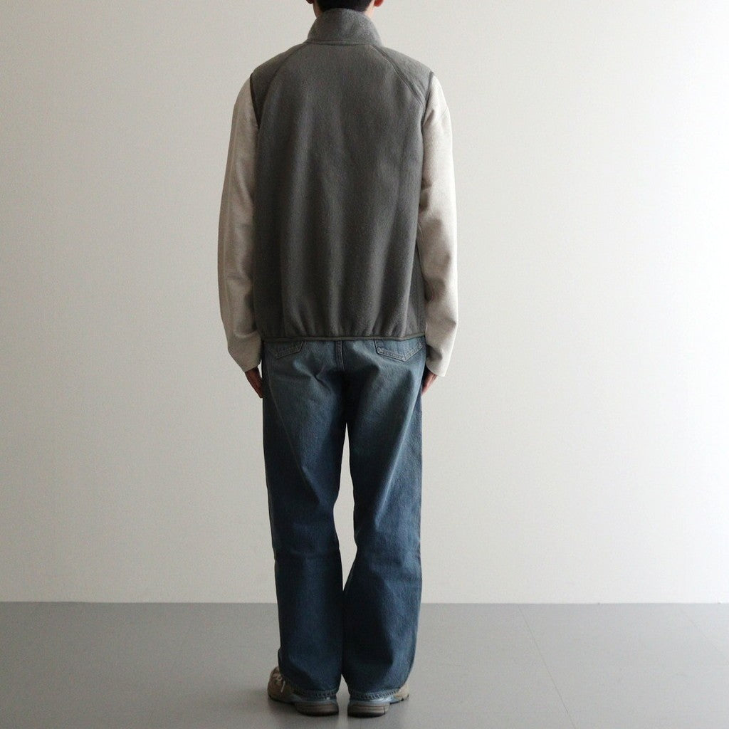 LEVEL3 Fleece Vest #Foliage [bROOTS24F13]