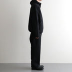 HOODED FLEECE JACKET #CHARCOAL [PMAU-CL03]