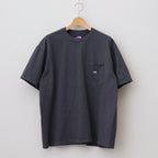7oz Pocket Tee #Asphalt Gray X Off White [N25SI102]