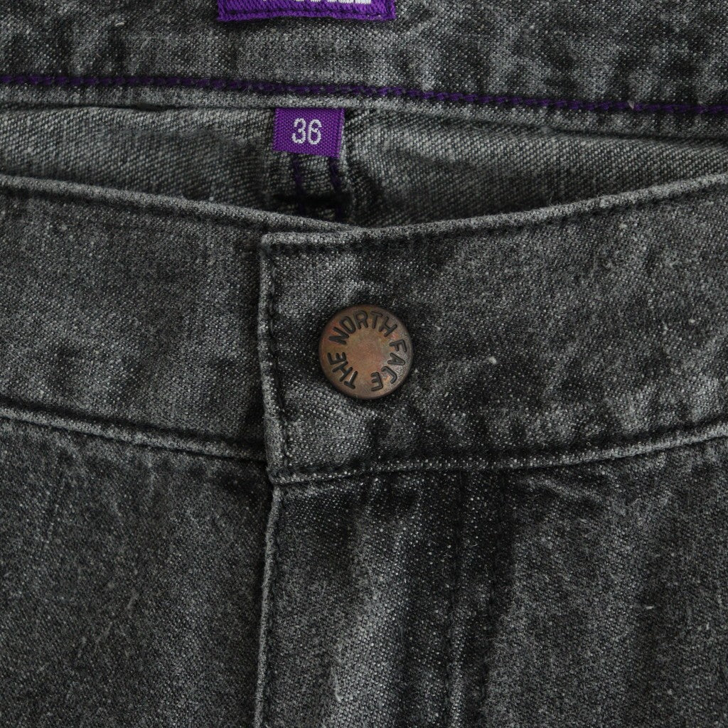 Linen Cotton Denim Field Pants #Gray [N26FC029]