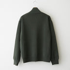 HARD TWIST WOOLRIB DRIVERS KNIT #FOREST [BN-26FM-033]