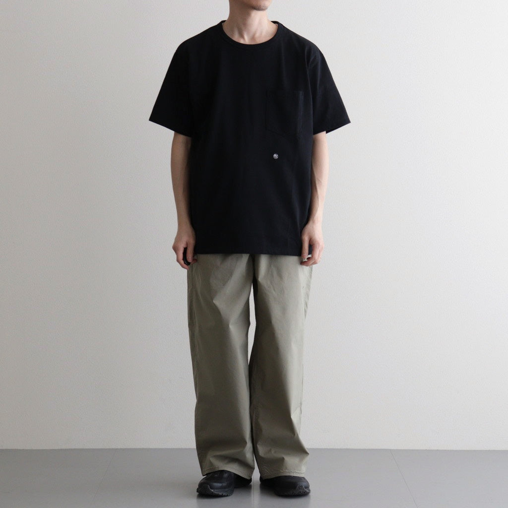 COOLMAX Jersey Pocket Tee #Black [S25SI114]