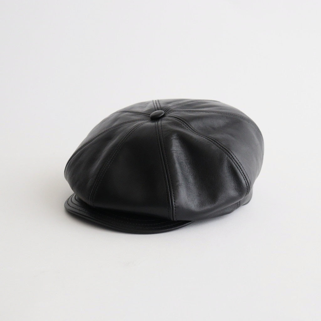 HORSEHIDE CASQUETTE - OLDBOY #BLACK [V01005]