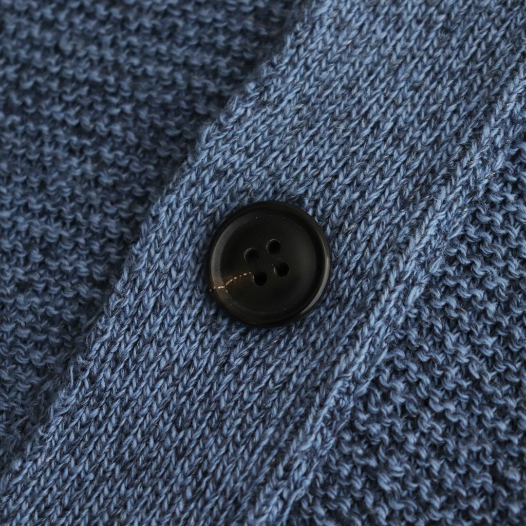 Co/Li Garter Stitch Cardigan #BLUE [NEP-SS2534M]