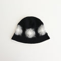 钩针帽-太阳鸟 #黑色 [X01001]