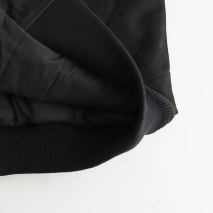 BOMBER JACKET #BLACK [SH-50-C-NUBUCK-2]