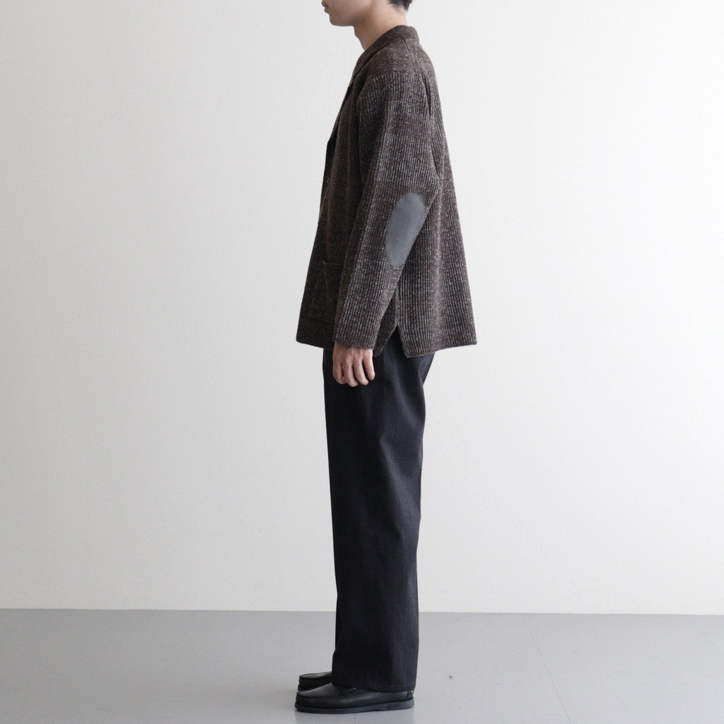 BLENDED KEMPI WOOL RAPEL CARDY #BARK [252OJ-KN03]