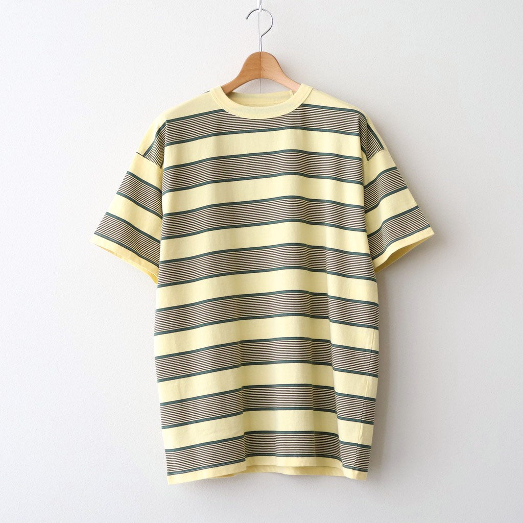 BORDER SS TOP #P.YELLOW x VIRIDIAN [PMAV-CS04]