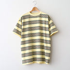 BORDER SS TOP #P.YELLOW x VIRIDIAN [PMAV-CS04]