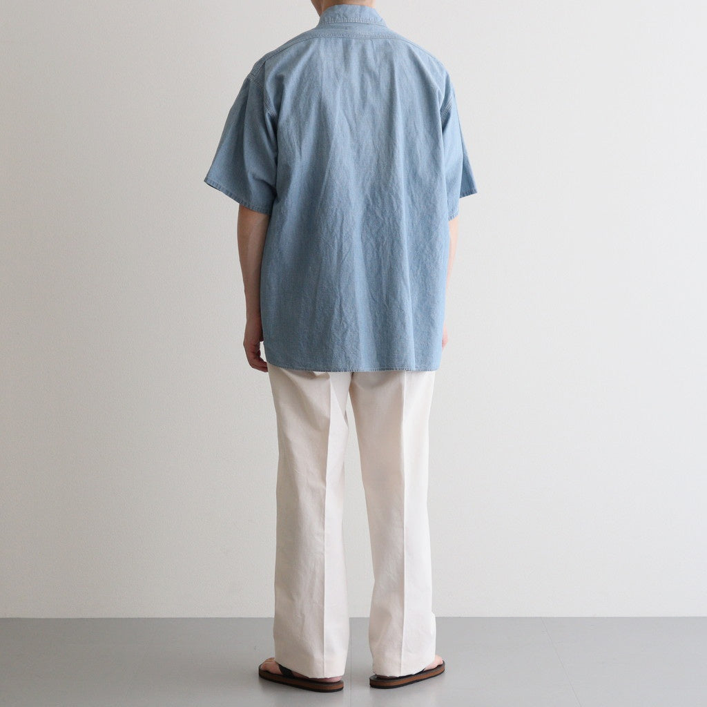 CAMP COLLAR MARINE SHIRTS #INDIGO [251OJ-SH11]