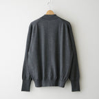 BABY WOOL POLO CARDIGAN #GRAY [BN-26FM-040]