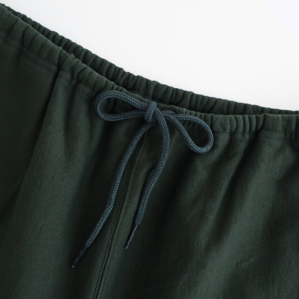 Thin-Sweat Shorts #DarkGreen [bROOTS25S23S26]