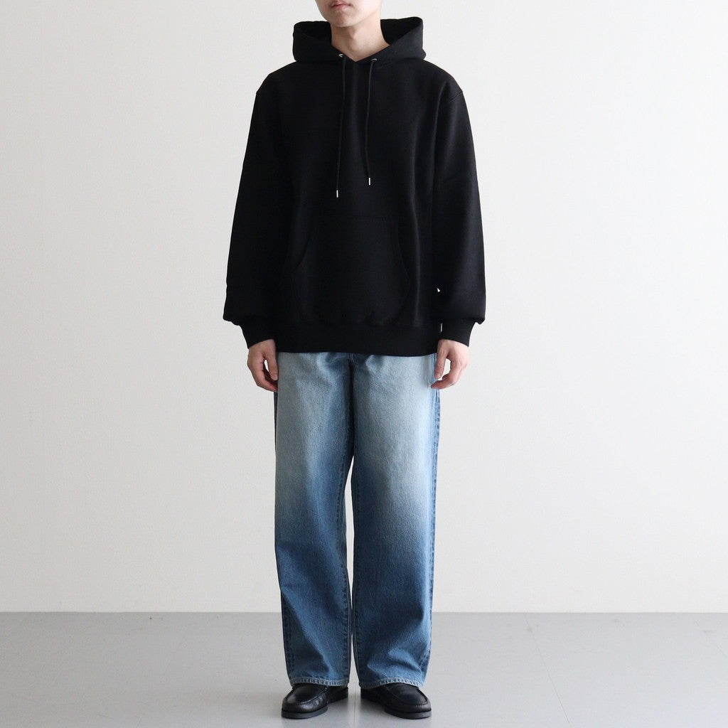 Soft&Hard Sweat Hoodie P/O #Black [bROOTS24F22F25]