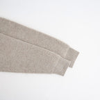 CASHMERE FOX CREW NECK #MIX BEIGE [BN-26FM-060]