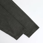 OPEN END COTTON PIGMENT DYE HENRY NECK P/O #020 CHARCOAL [17052 66024]