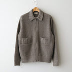 Yak×Ca/Wool Flight Jacket #Beige Mix [NEP-AW2517M]