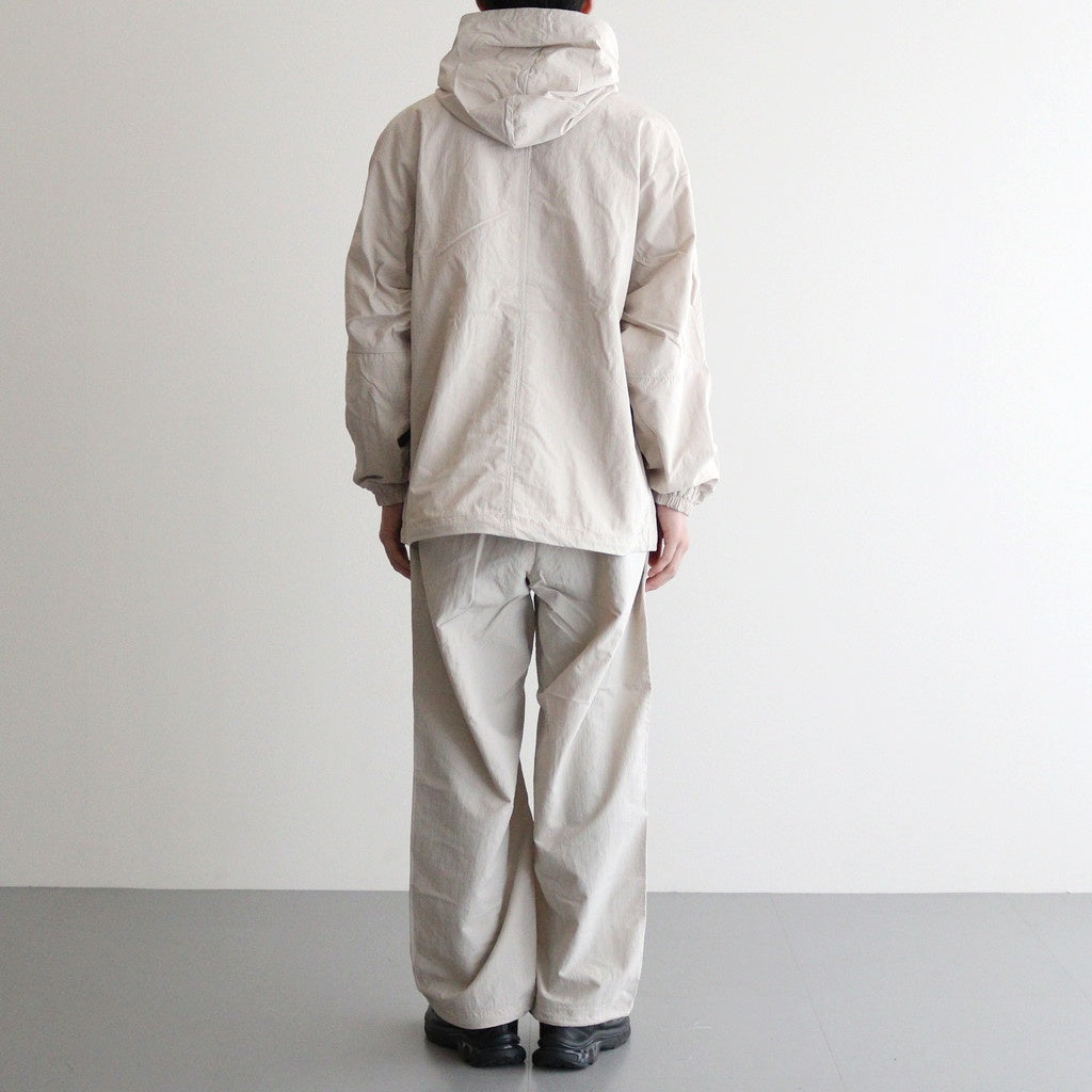 Reversible Hooded Jacket #Sand Beige [S25SA002]