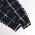Flannel PALAKA Check Shirt #Navy [S25FG016]
