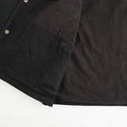 WAXED CLOTH FIELD COACH JACKET #INK BLACK [PMAW-OT04]