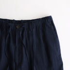 CLASSIC FIT TWO TUCK EASY TROUSERS #NAVY [A25B05PT01C]