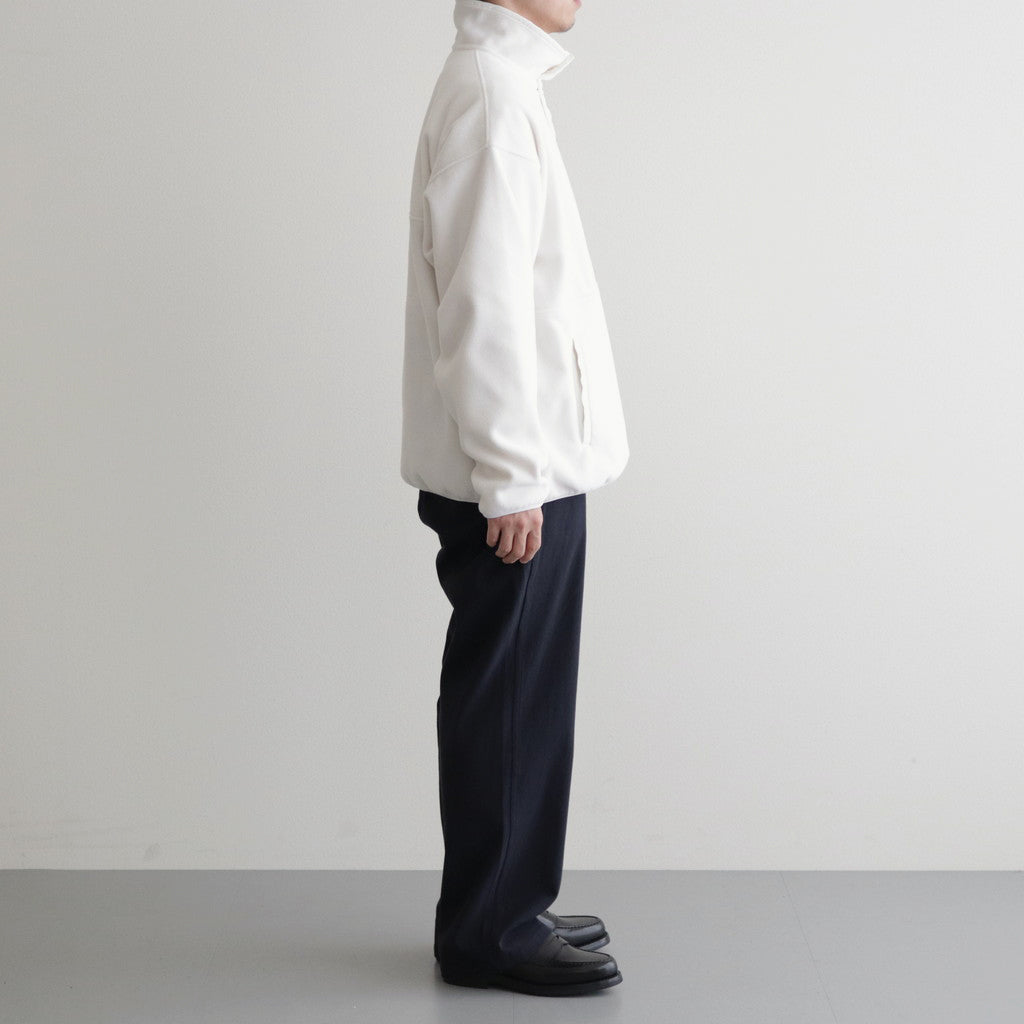 RECYCLE POLYESTER FLEECE BZ #WHITE [17032 25328]