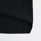 32G SMOOTH WOOL POLO HALF ZIP #BLACK [BN-25FM-021]