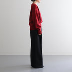 羊絨V領套頭衫 #紅色 [NEP-AW2415UNI]