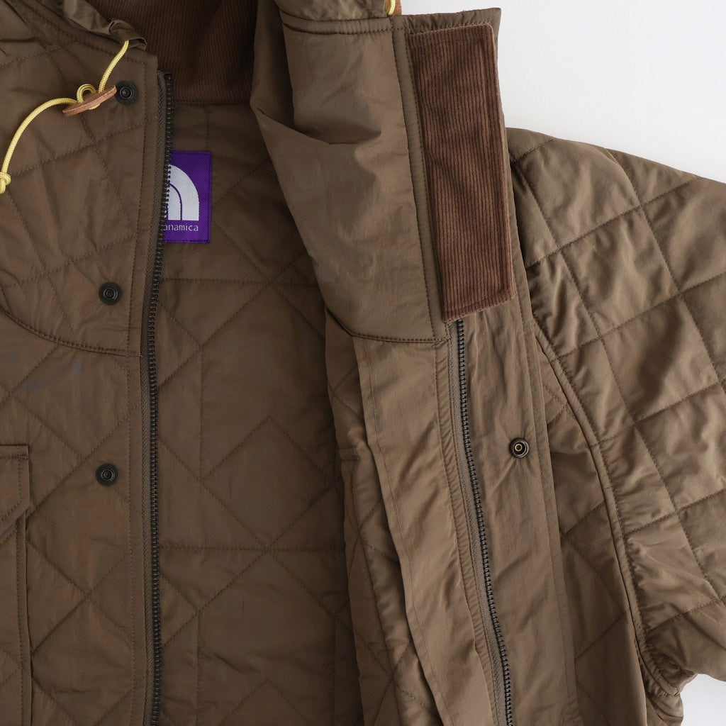 Quilting Field Mountain Parka #Brown [N25FA087]