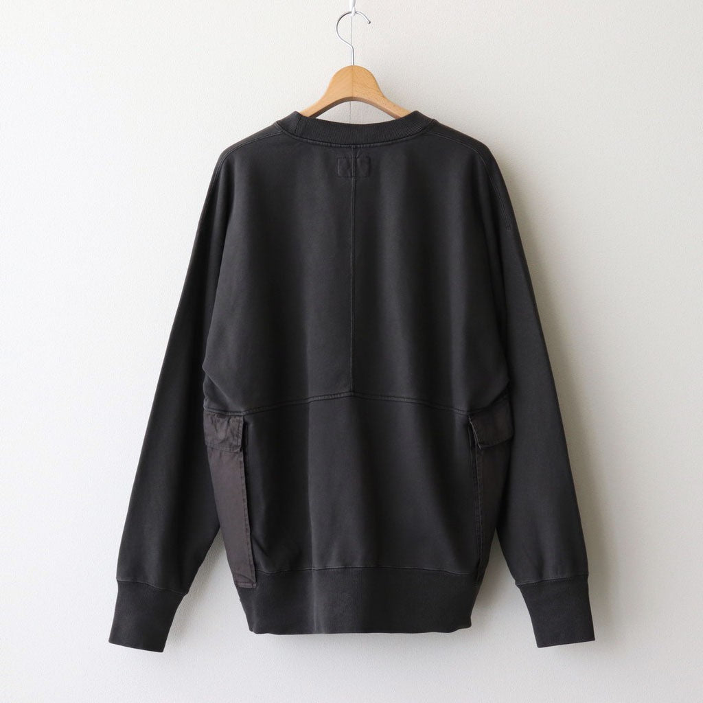 11oz Crewneck Sweatshirt #Charcoal [N25SH009]