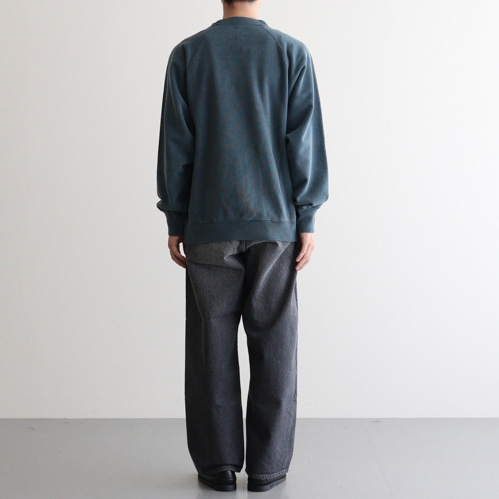 FADE COLOR JUMBERCA URAKE CREW NECK #FADE NAVY [BN-25FM-033]