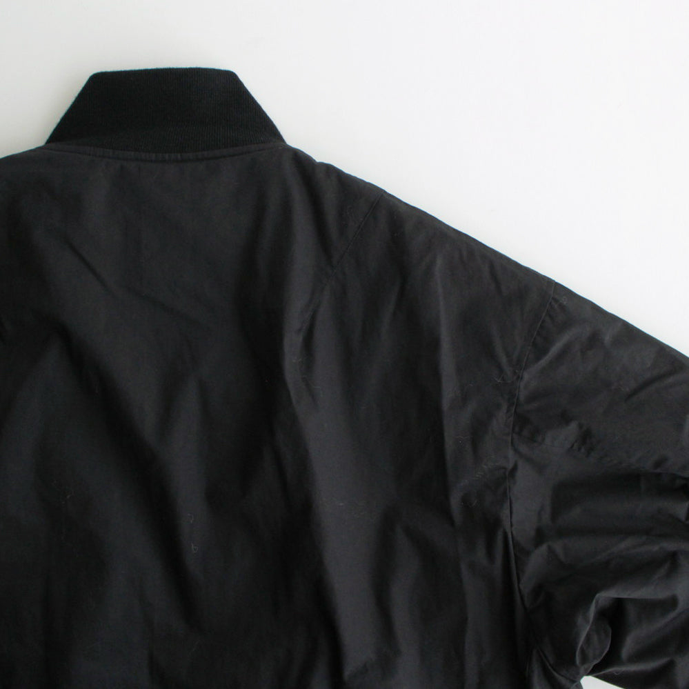 Insulation Varsity Jacket #Black [S24FY020]